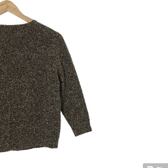 VTG KAREN KANE Tweedy Cashmere and Merino Wool Blend Cardigan Women's Size M - Picture 8 of 10